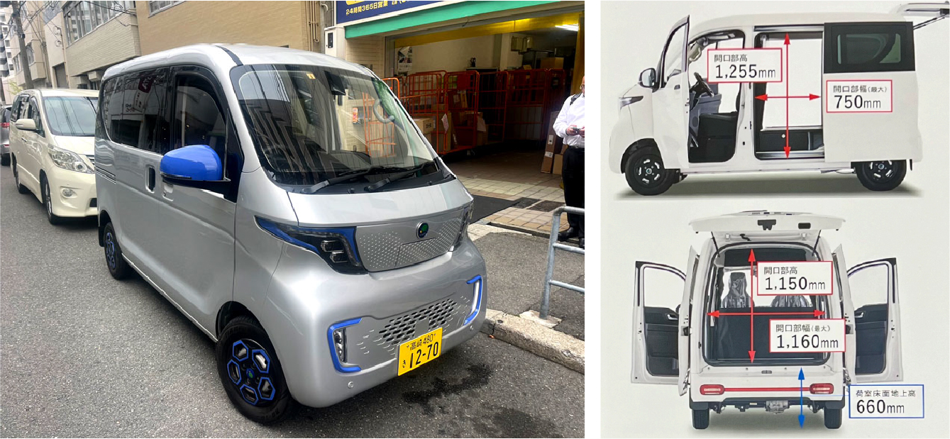 軽四EV車両